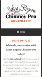 Mobile Screenshot of lakesregionchimneypro.com